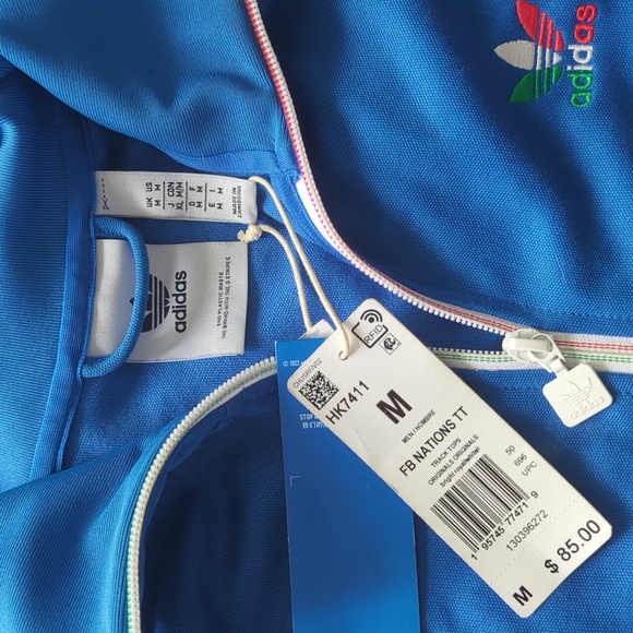 Adidas FB Nations TT premium track Jacket with matching shirt - Picture 5 of 7